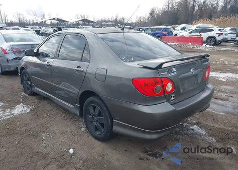 2007 Toyota Corolla S z USA, uszkodzony, nr VIN 2T1BR32E27C792063